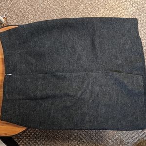 Wool skirt